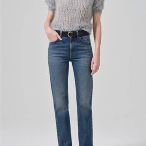 Citizens Of Humanity Dark Blue Straight Leg Jeans - Zurie Straight in “Eugene”